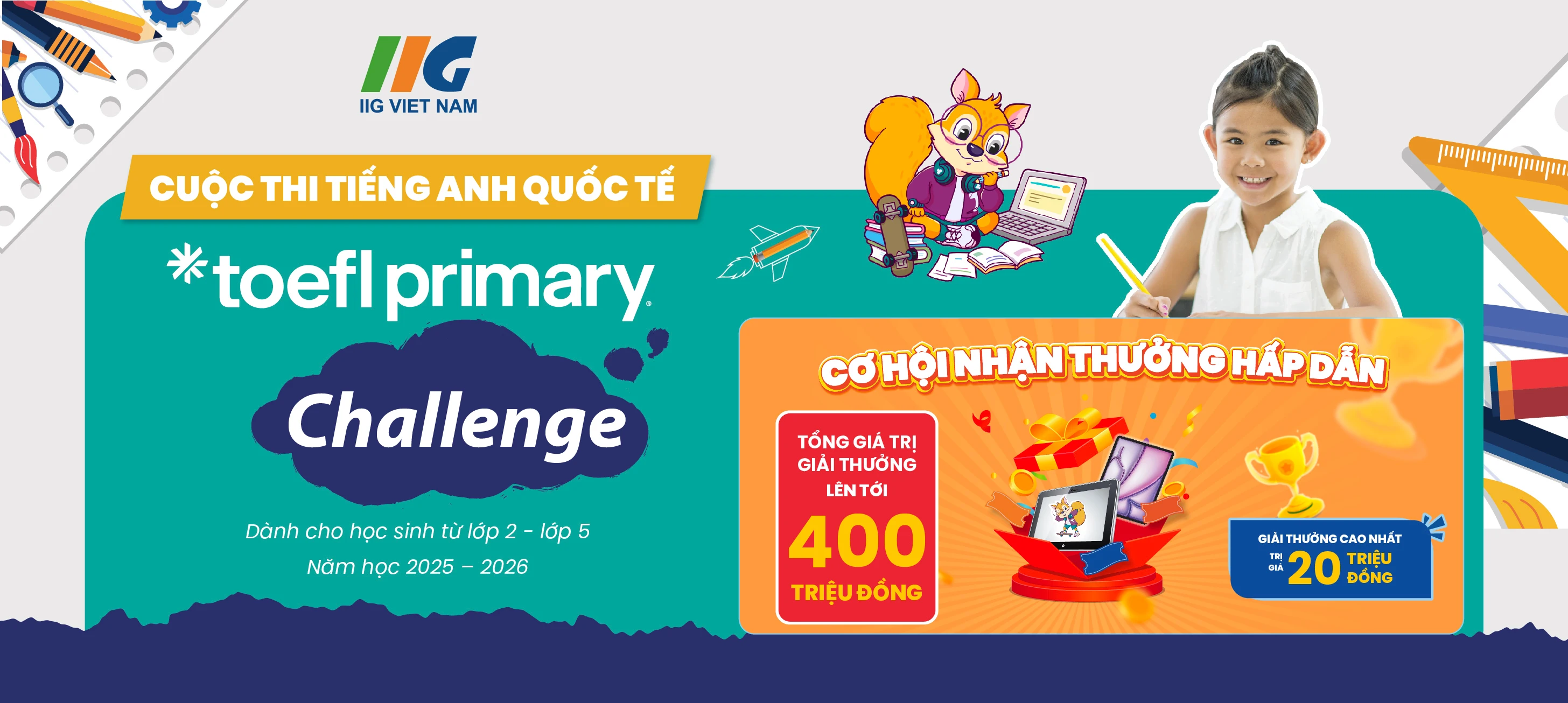 TOEFL Challenge Slide 1