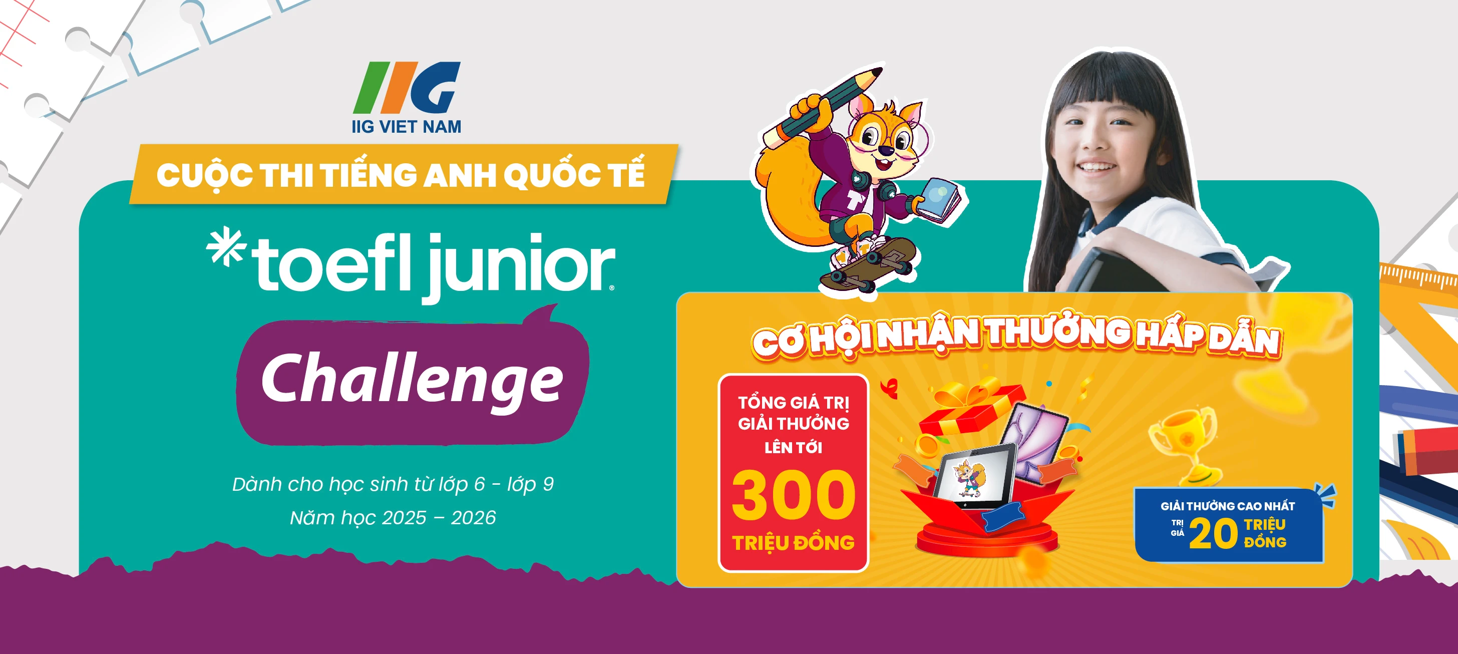 TOEFL Challenge Slide 2